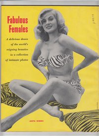 FABULOUS FEMALES  No. 1    (Literary Enterprises,  Inc., 1955) Marilyn Monroe, Anita Ekberg, Sophia Loren, Jayne Mansfield.