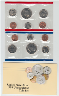 1988 Uncirculated Set (10 coins)