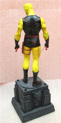 YELLOW DAREDEVIL Limited Edition 14" Porcelain Statue  (Bowen Designs, 2002)