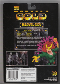 MARVEL GIRL 5" Action Figure   (Marvel's Gold, Toy Biz 48669, 1997) 