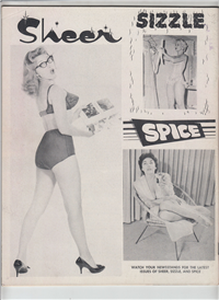 SHEER  Vol. 1 #3    (Tri-S Publications, 1959) 