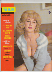 MODERN MAN  Vol. XIV #1-156    (Publishers Development Corp., July, 1964) Jeanette Ross