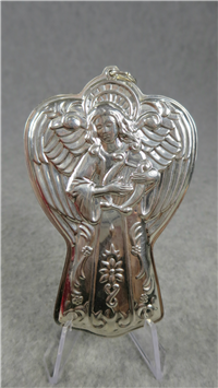 2nd Edition 3 5/8" Annual Sterling Angel Ornament  (Towle,1992) 