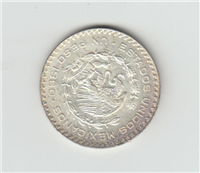 Silver Un Peso KM 459 (Mexico, 1960)