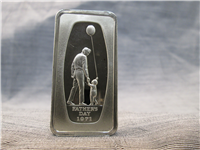 Father's Day Proof 1000 Grains Ingot   (Franklin Mint, 1971)