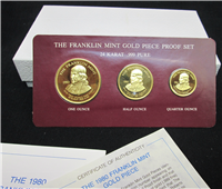 The 1979 Franklin Mint Gold Piece Proof Set   (Franklin Mint, 1979)