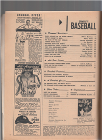 COMPLETE BASEBALL Vol. V No. 4 (Classic Syndicate, Inc., September, 1953)