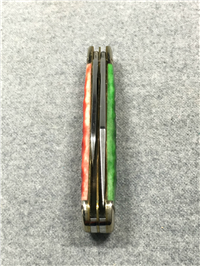 2009 Case 6225 1/2 SS Christmas Red & Green Coke Bottle