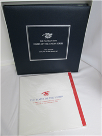 The States of the Union First Edition Sterling Silver Proof Set (Franklin Mint, 1969)