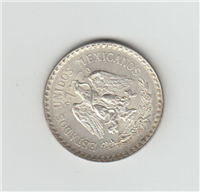 Silver Un Peso KM 455 (Mexico, 1924)