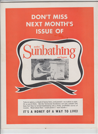 MODERN SUNBATHING AND HYGIENE  Vol. 24 #9    (, September, 1954) 