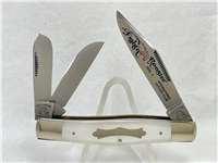 1995 FIGHT'N ROOSTER Mother of Pearl INTERNATIONAL CUTLERY CLUB II Whittler