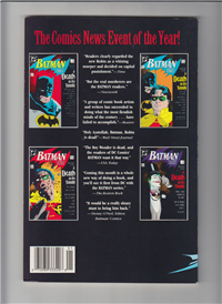 BATMAN: A DEATH IN THE FAMILY TRADE PAPERBACK         (DC, 1988)