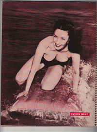 MODERN SUNBATHING AND HYGIENE ANNUAL EVELYN WEST COVER  (1955) 