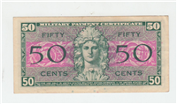 1954 50 cent Military Payment Certificate (Series 521)
